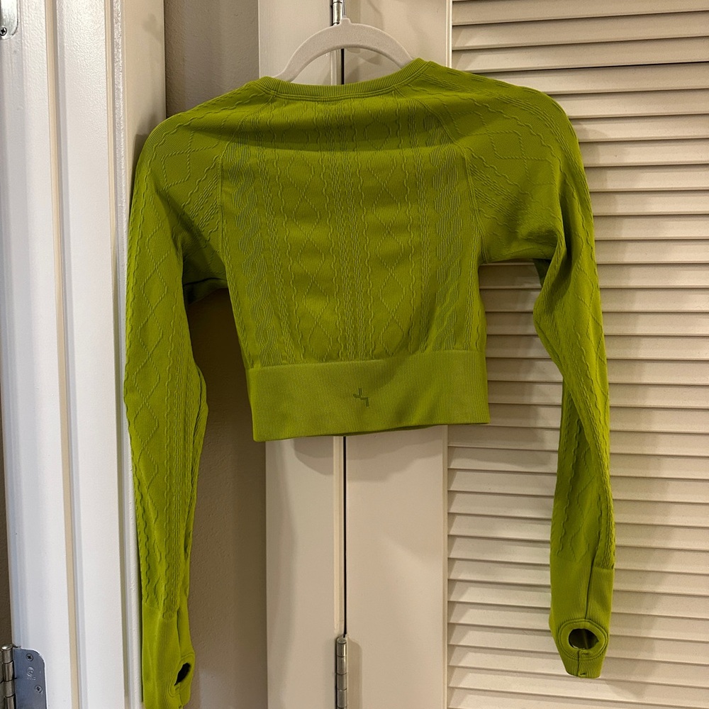 JOYLAB CROPPED LONG SLEEVE TOP